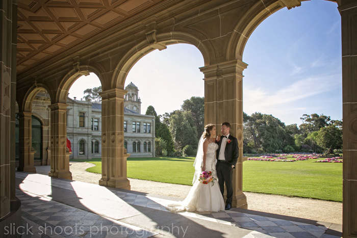 Ashley and Daniel's wedding at Werribee Mansion House