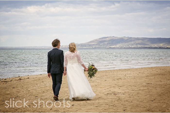 Joanne and Andrew wedding Rye beach Mornington Peninsula