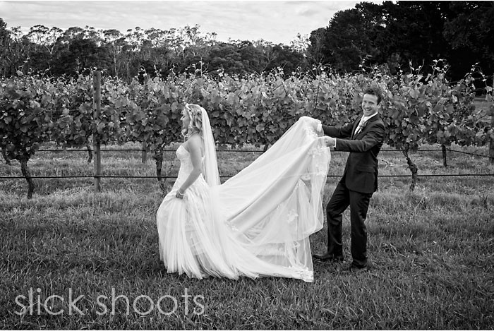 Narelle and Trent wedding Veraison Winery Vineyard Mornington Peninsula