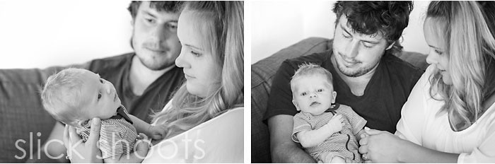 Baby and family shoot