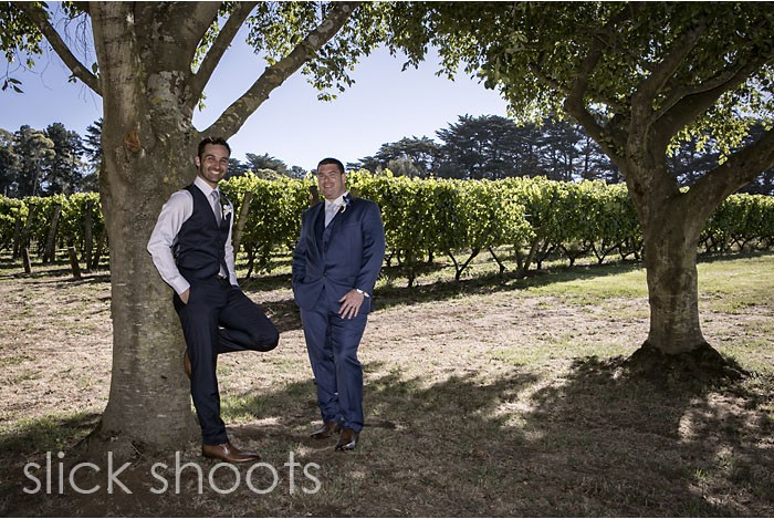 Bianca and Dean wedding Lindenderry Estate Red Hill Mornington Peninsula winery vineyard