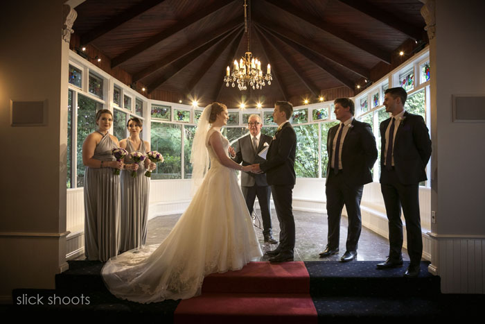 Hayley and Michael's wedding at Nathania Springs, Dandenongs