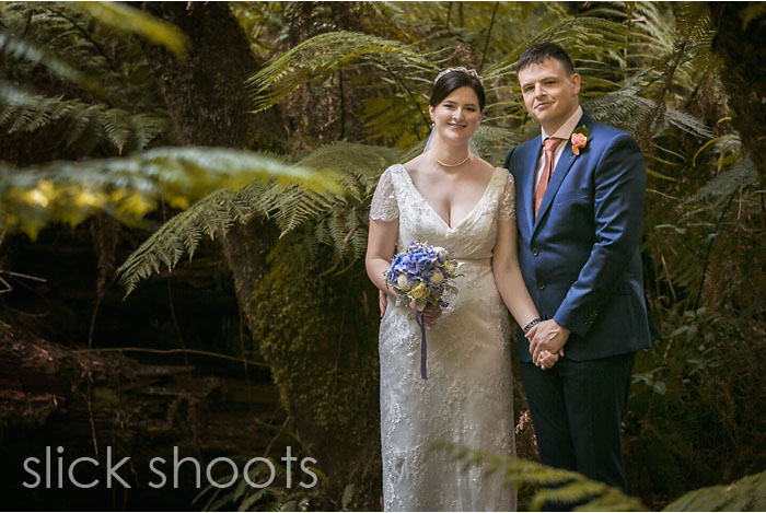Katherine and Andrew's wedding at Lyrebird Falls in the Dandenongs