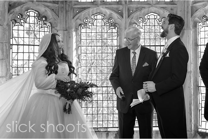Ashleigh and Jared winter wedding at Montsalvat