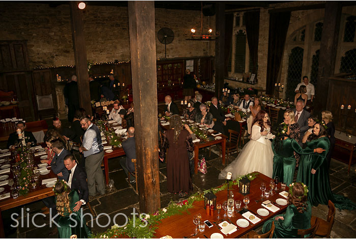 Ashleigh and Jared winter wedding at Montsalvat